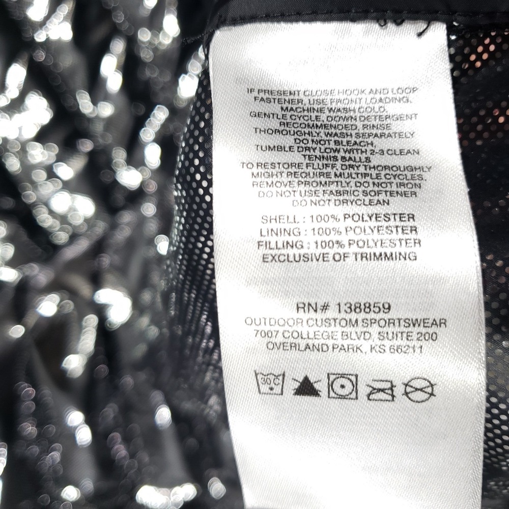 Columbia Powder Lite Vest Mens XL Black Omni-Heat Puffer Alexa Fund Logo C2012MO - Picture 11 of 12